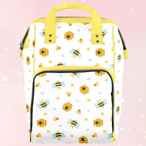 Honeybees Large Diaper Bag