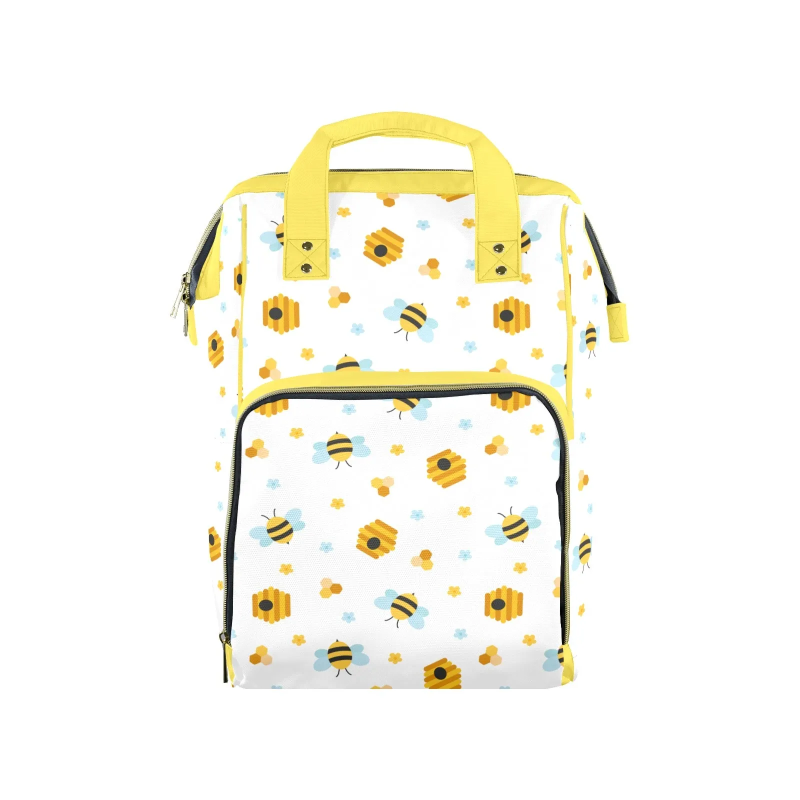 Honeybees Large Diaper Bag