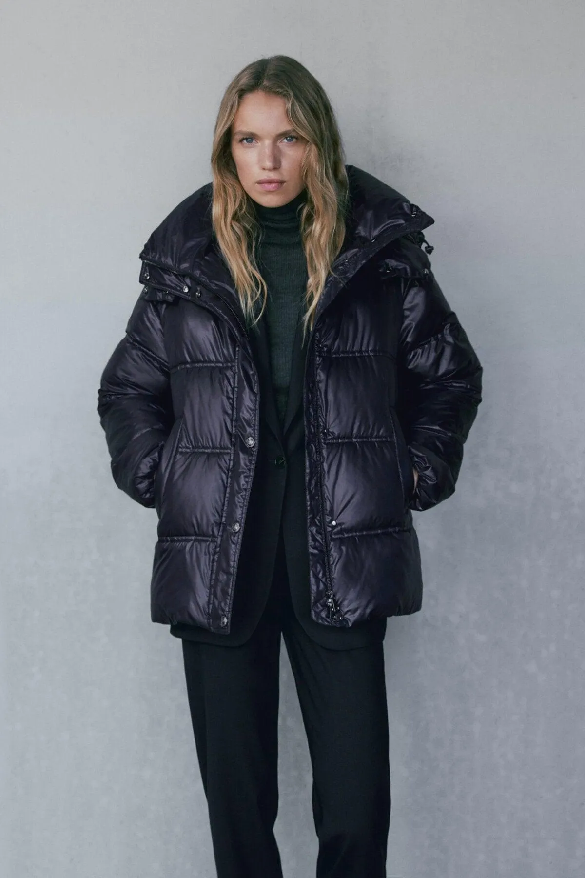 Hooded Inflatable Coat