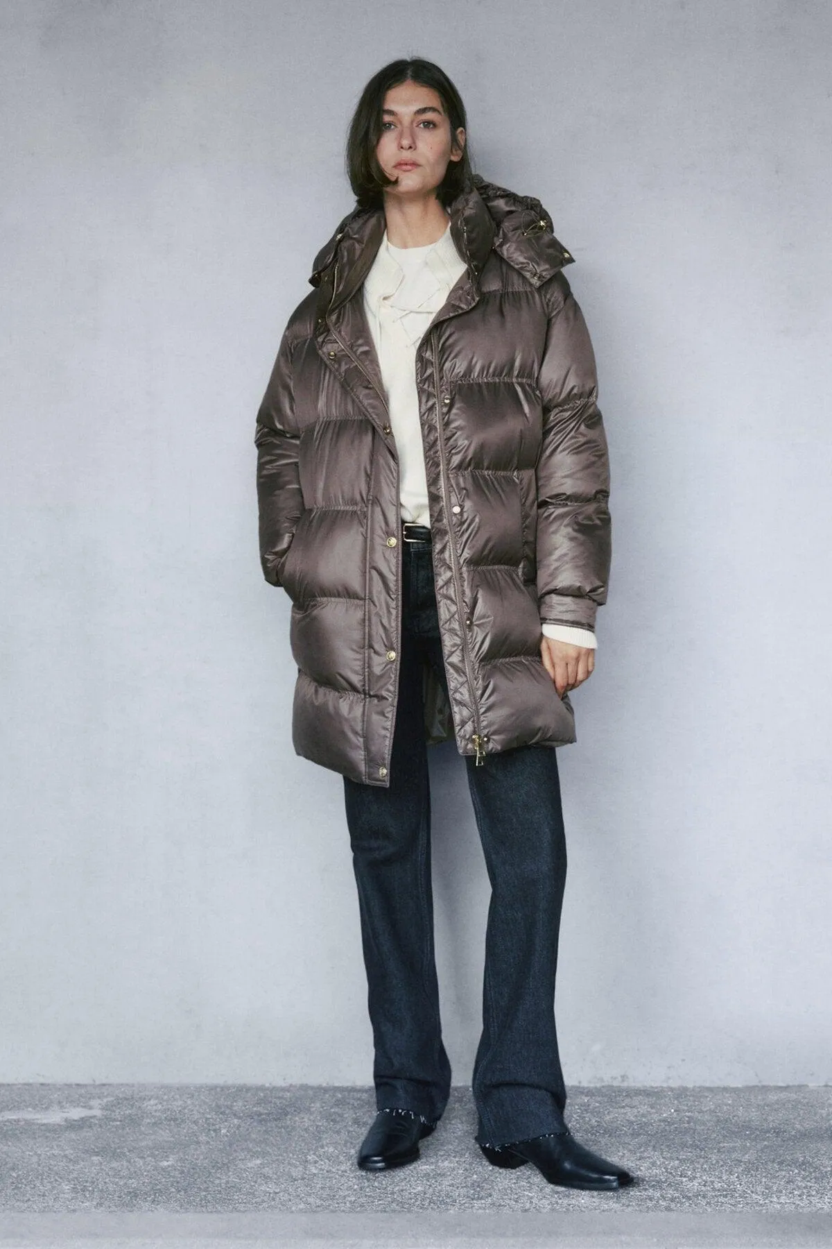 Hooded Inflatable Coat