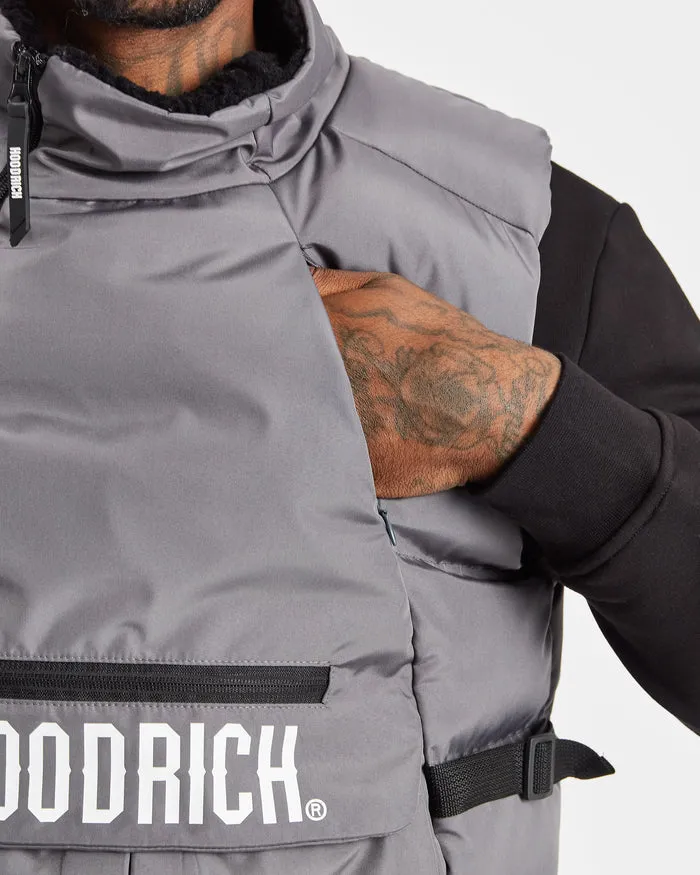 Hoodrich OG Astro Gilet Charcoal Grey