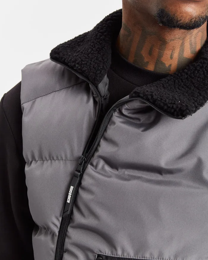 Hoodrich OG Astro Gilet Charcoal Grey