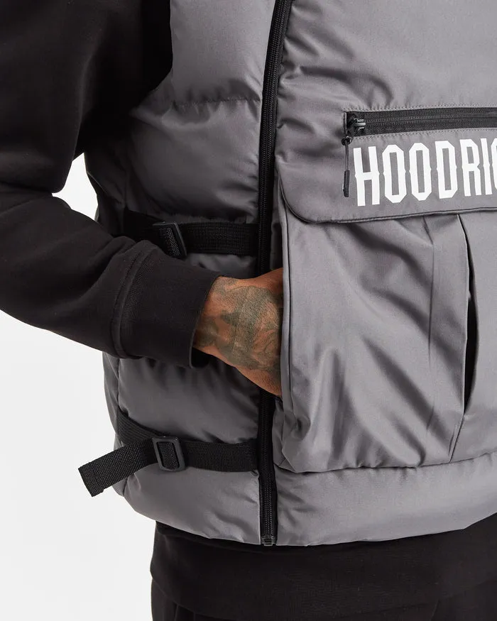 Hoodrich OG Astro Gilet Charcoal Grey