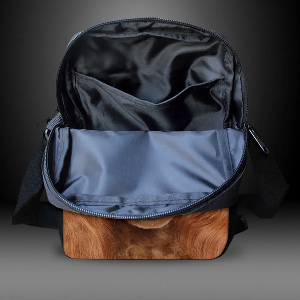 Horse Print Messenger Bag
