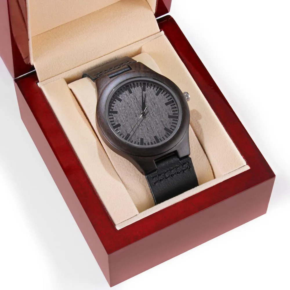 Husband Gift From Wife, Father's Day Gift, Mens Wood Watches