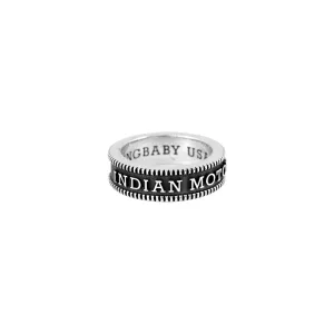 Indian Logo Vintage Coin Edge Band