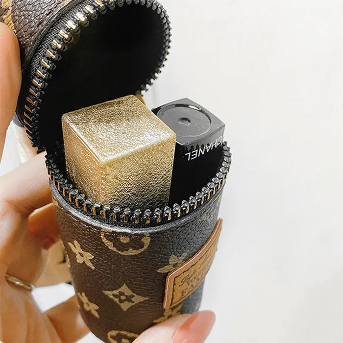 Innovative Women's Vintage Printed Mini Earphone Coin Purses