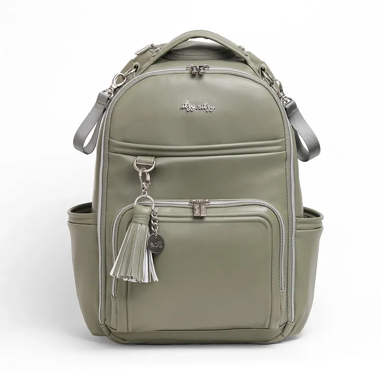 Itzy Ritzy - Boss Plus Diaper Bag Backpack - Matcha