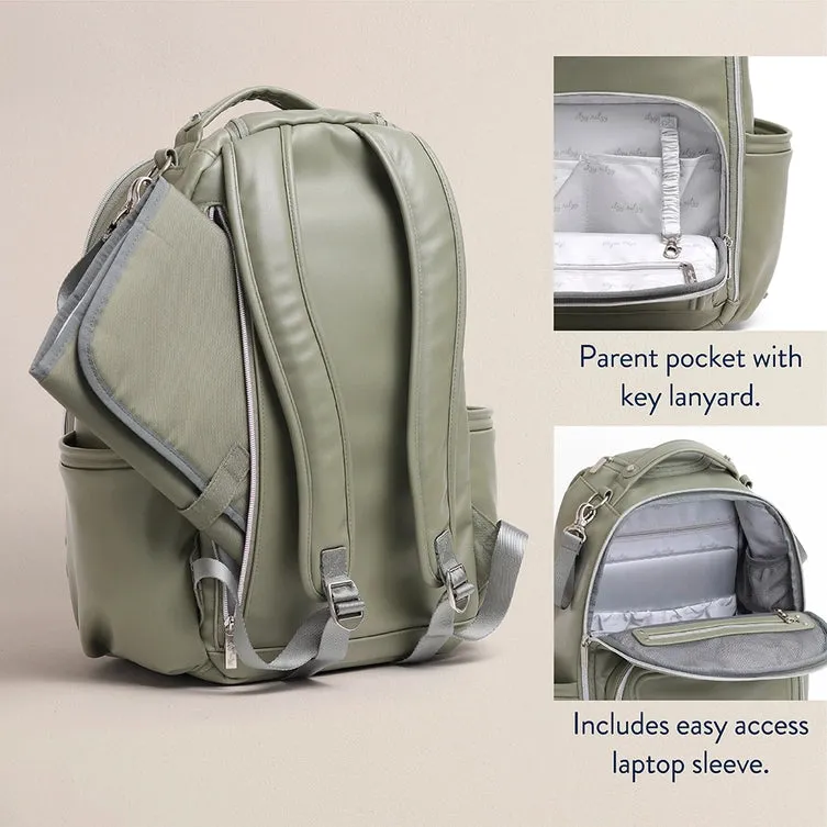 Itzy Ritzy - Boss Plus Diaper Bag Backpack - Matcha