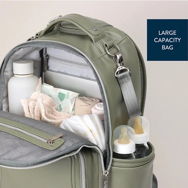 Itzy Ritzy - Boss Plus Diaper Bag Backpack - Matcha