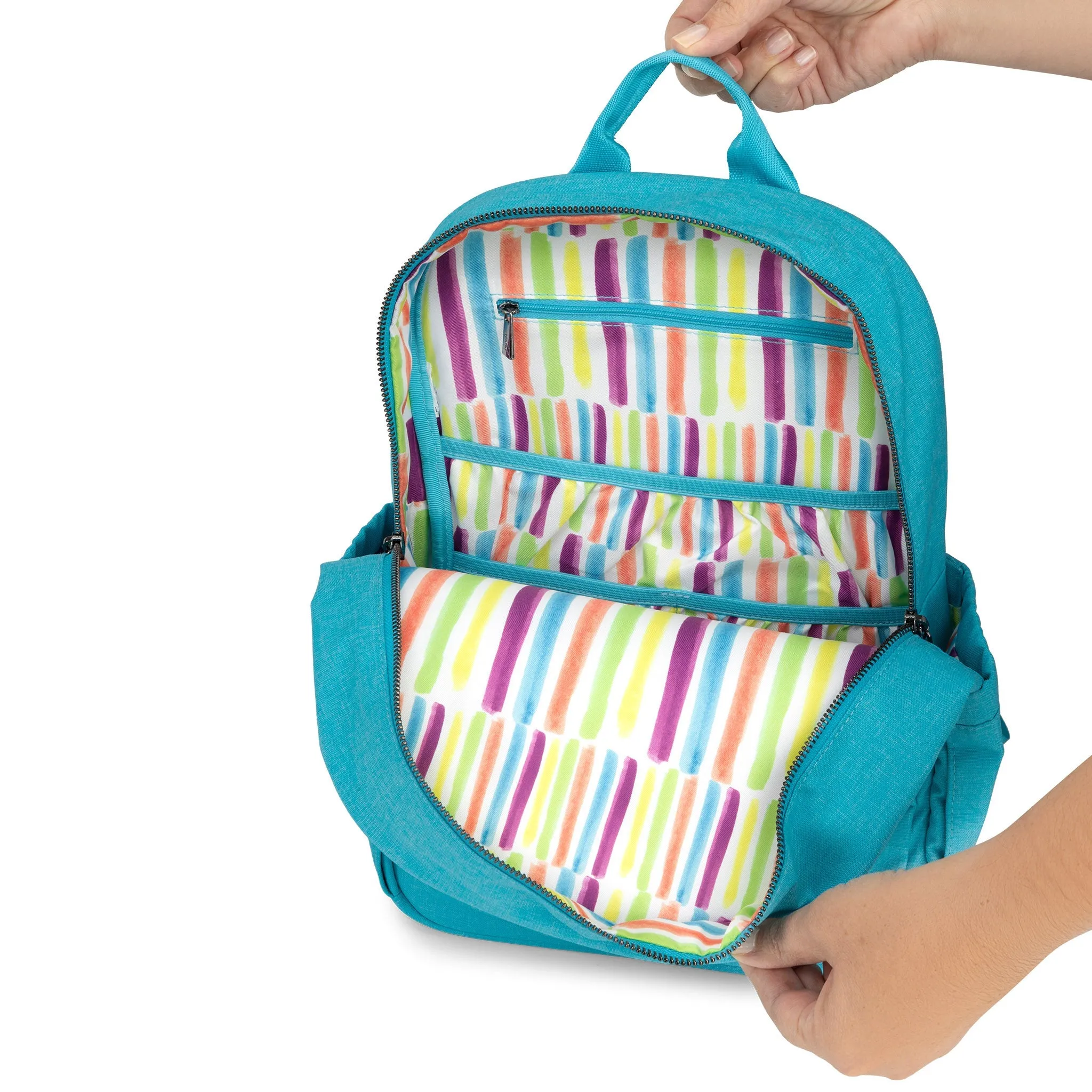 JuJuBe Fluorescents Collection Electric Blue Midi Backpack