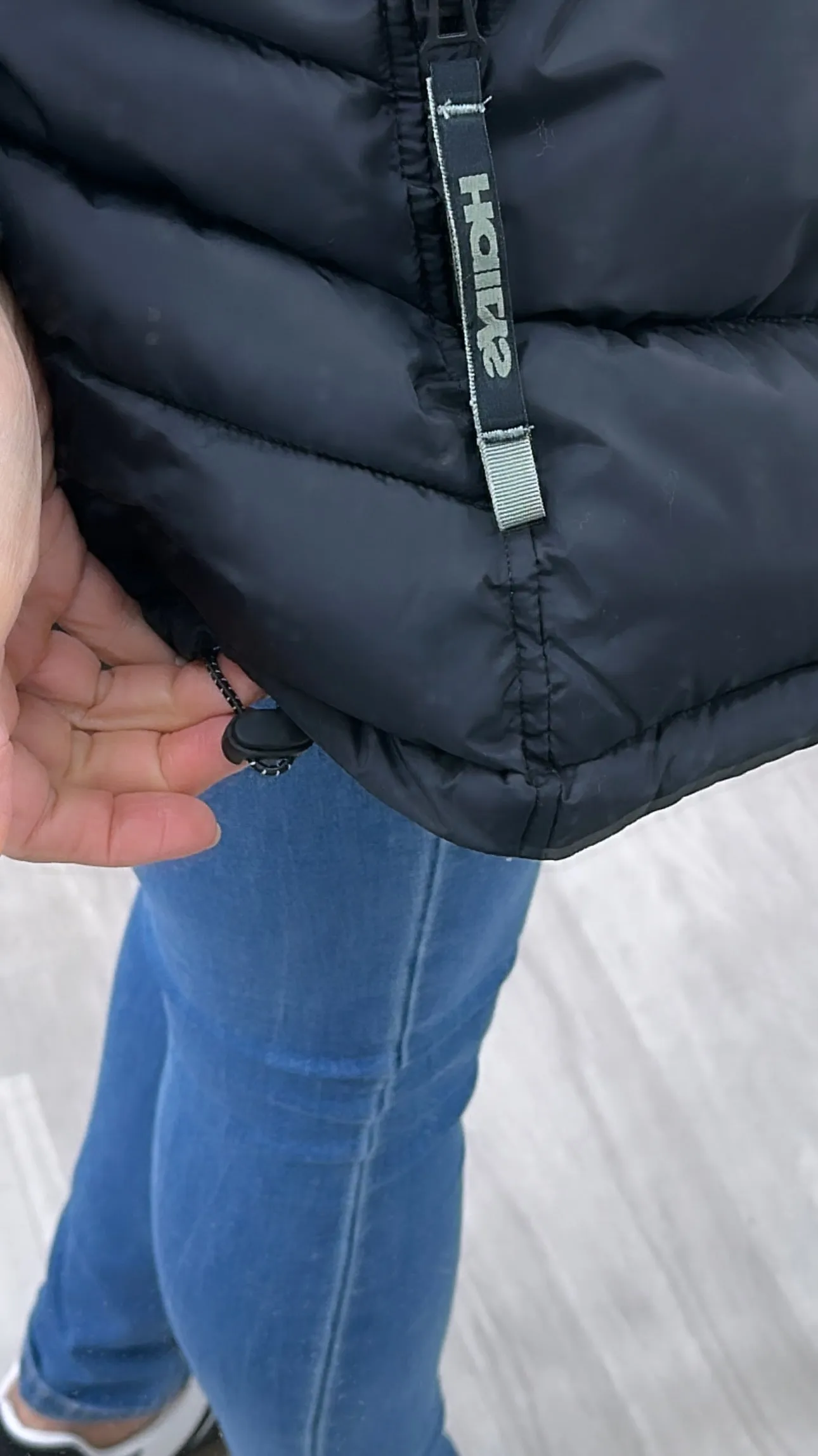Julika Black Puffer Jacket
