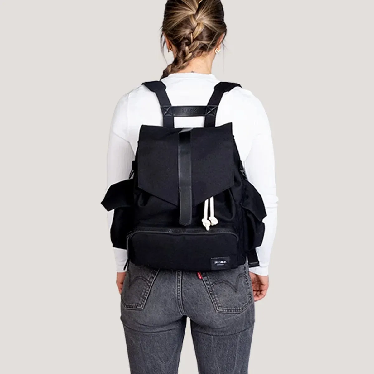 KAOS Ransel Changing Bag - Black
