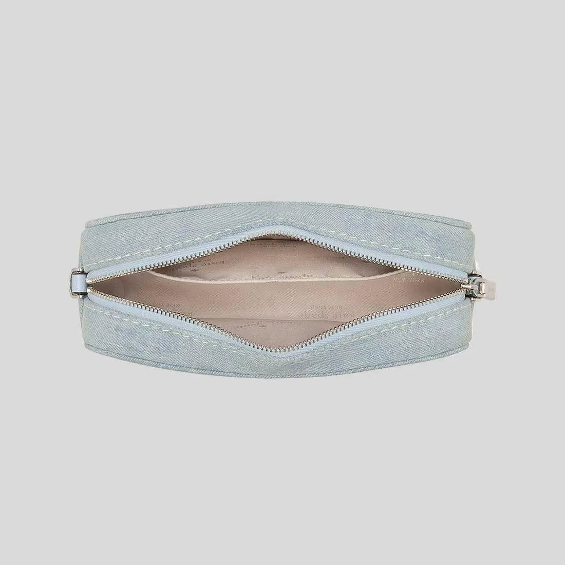 KATE SPADE Oh Snap Denim Camera Bag Blue Multi RB-KK260