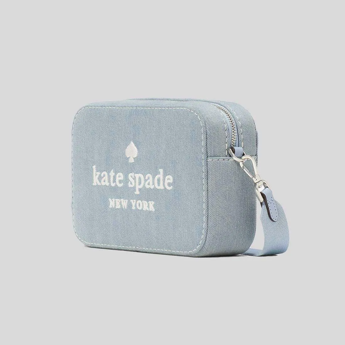 KATE SPADE Oh Snap Denim Camera Bag Blue Multi RB-KK260