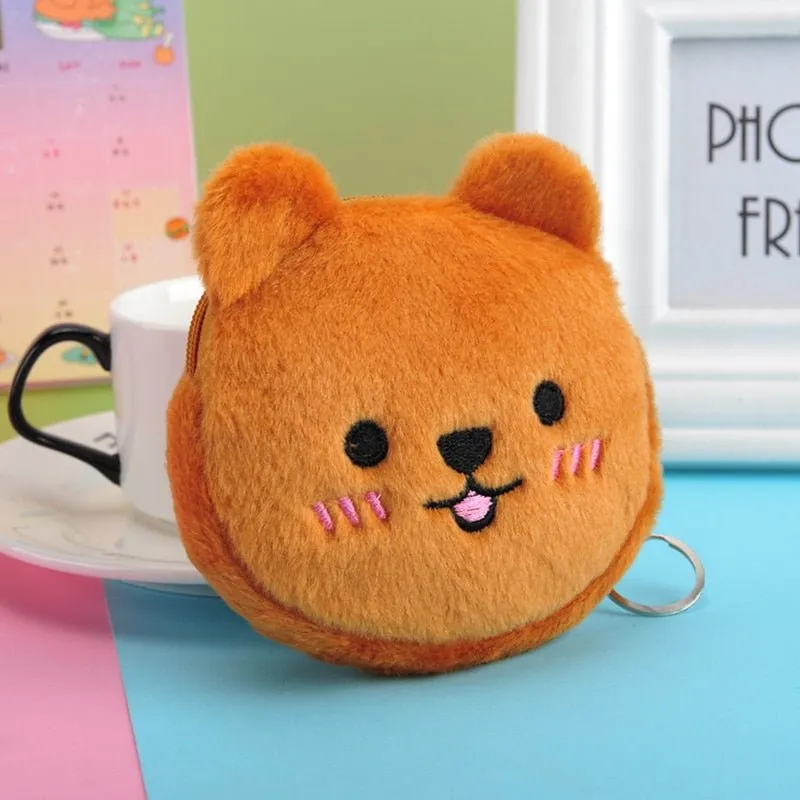 Kawaii Junior Plush Coin Purse