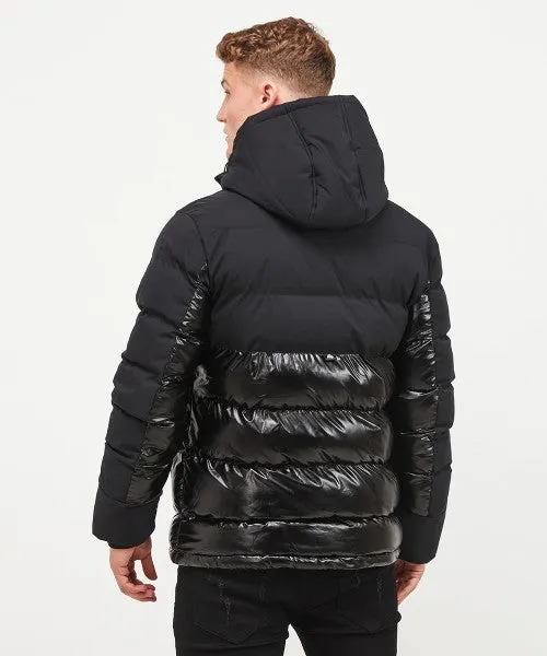 Kings Will Dream Beamsley Puffer Jacket Black