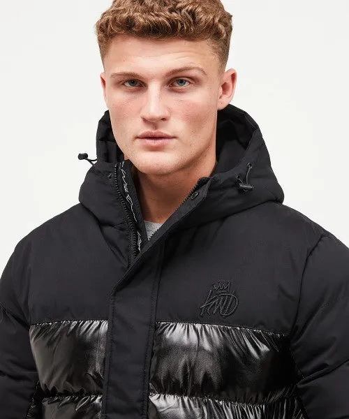 Kings Will Dream Beamsley Puffer Jacket Black