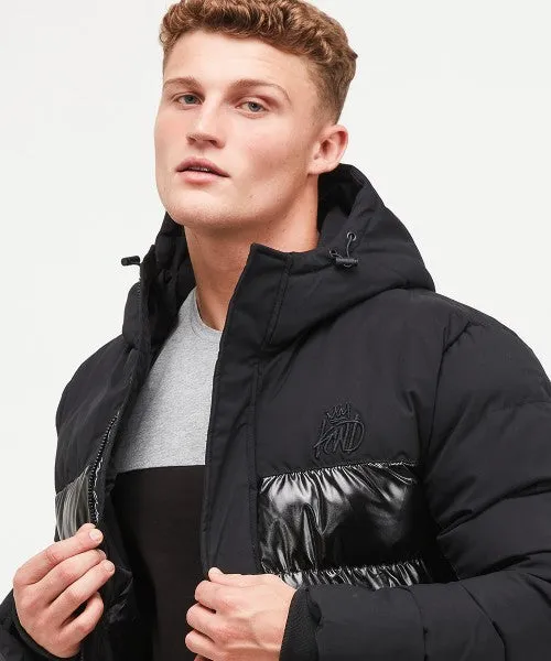 Kings Will Dream Beamsley Puffer Jacket Black