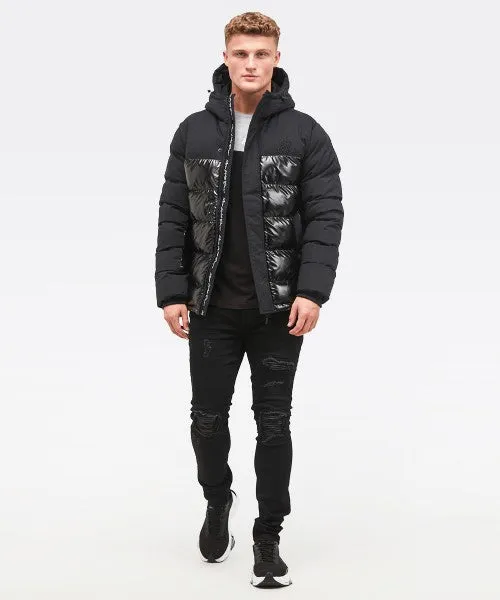 Kings Will Dream Beamsley Puffer Jacket Black
