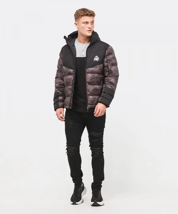 Kings Will Dream Rishton Puffer Jacket Camo
