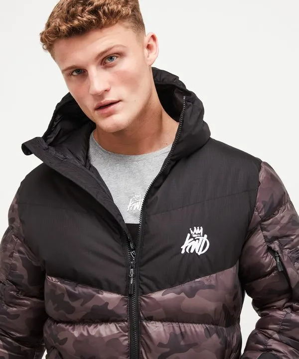 Kings Will Dream Rishton Puffer Jacket Camo