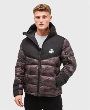 Kings Will Dream Rishton Puffer Jacket Camo