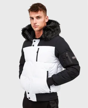 Kings Will Dream Sanders Puffer Bomber White