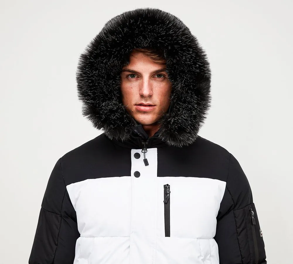 Kings Will Dream Sanders Puffer Bomber White