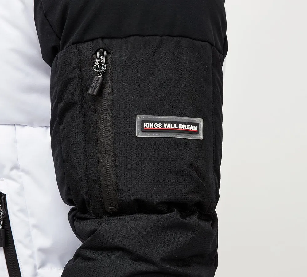 Kings Will Dream Sanders Puffer Bomber White