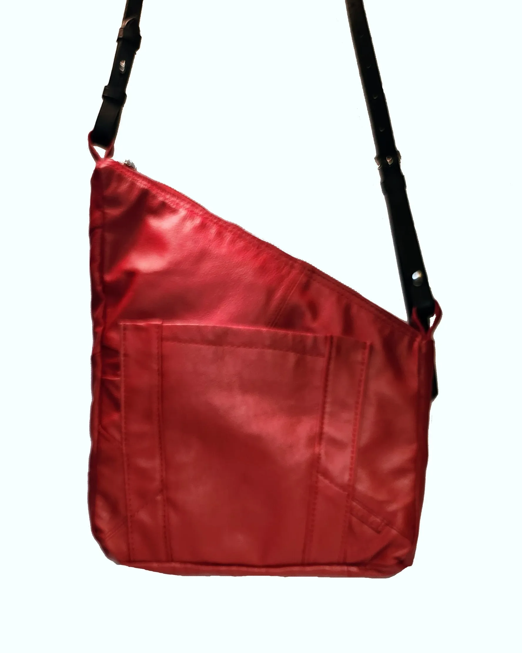 Kirsten Red Booted Bag