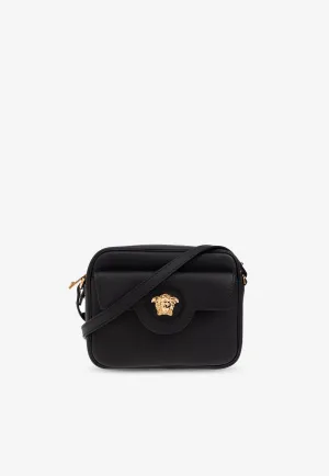 La Medusa Leather Crossbody Bag
