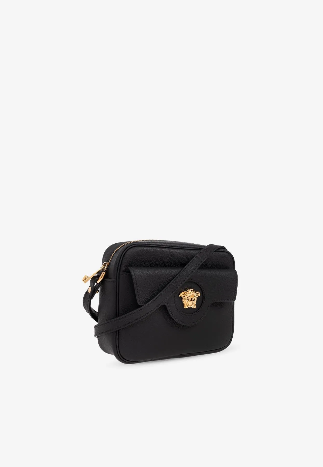La Medusa Leather Crossbody Bag