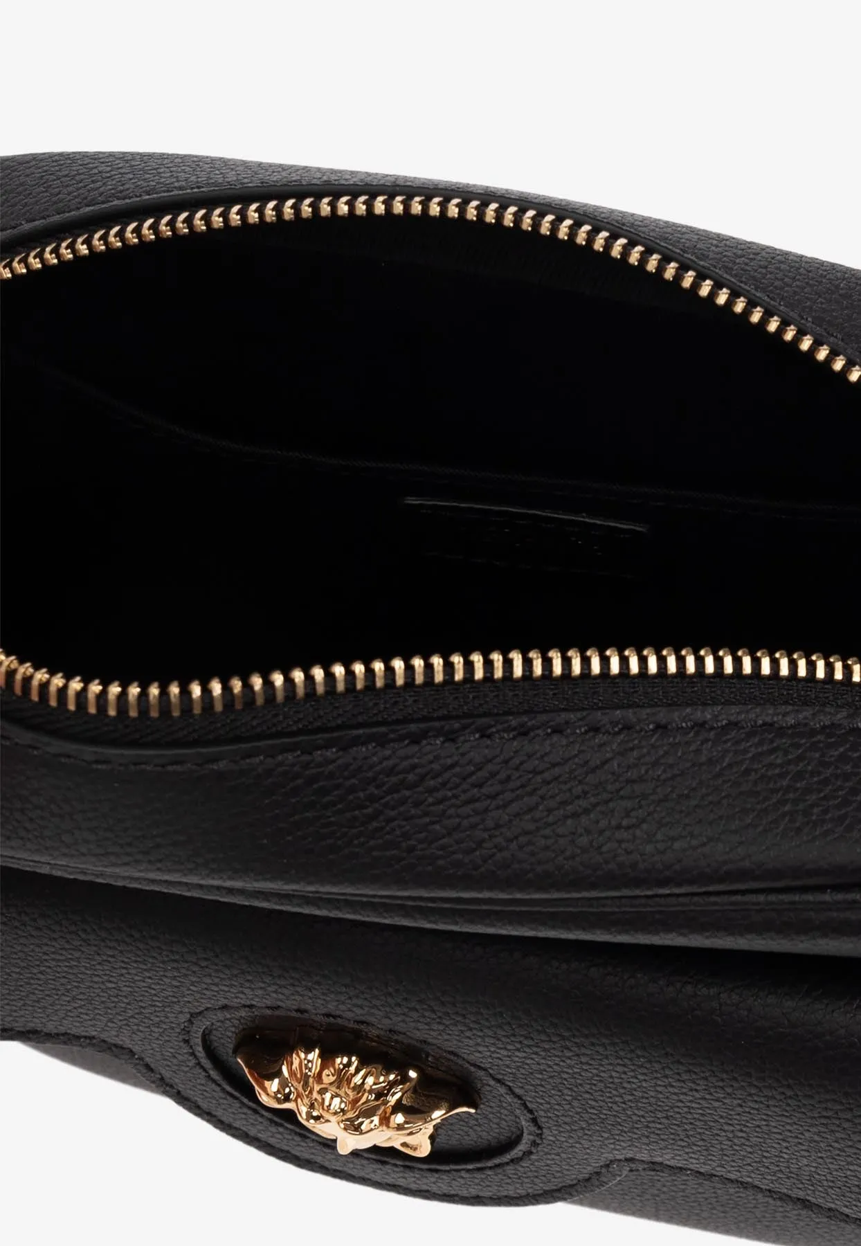 La Medusa Leather Crossbody Bag
