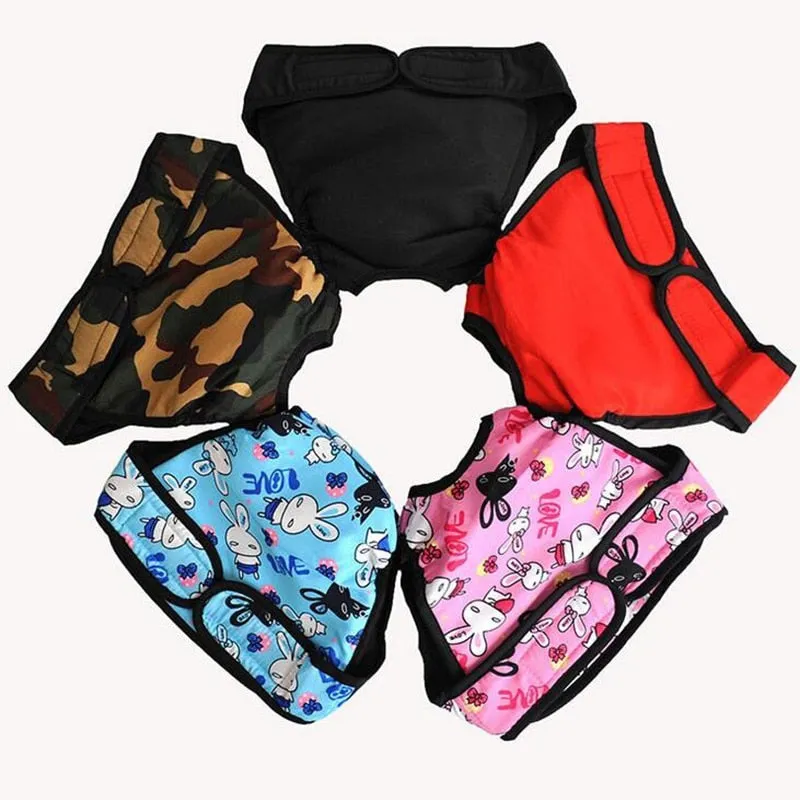 Large Dog Diaper Underwear Cotton Pet Dog Panties Dog Shorts Diapers Physiological Pants For Medium Large Dogs L XL Sizes