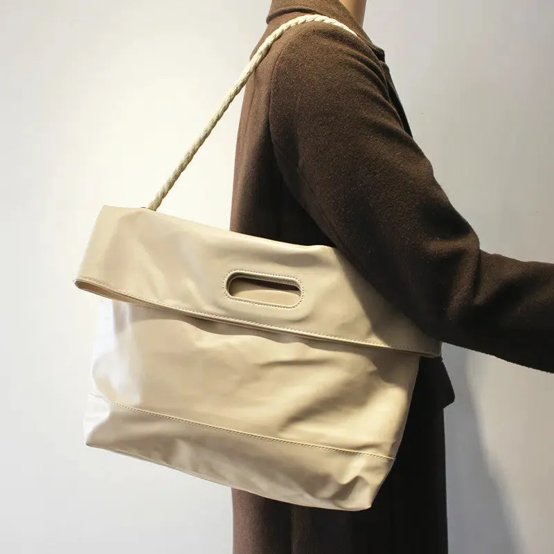 Large Leather Tote Bag