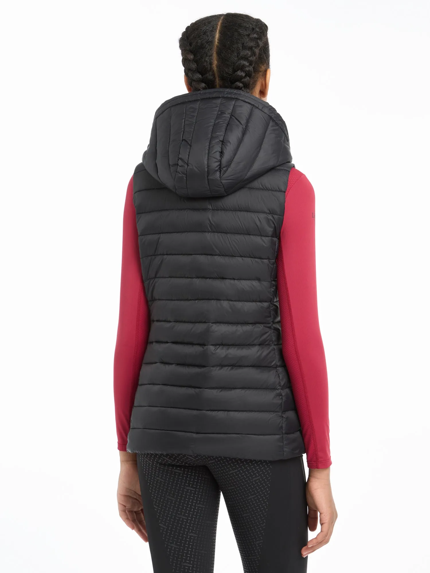 LeMieux Black Young Rider Milly Puffer Gilet