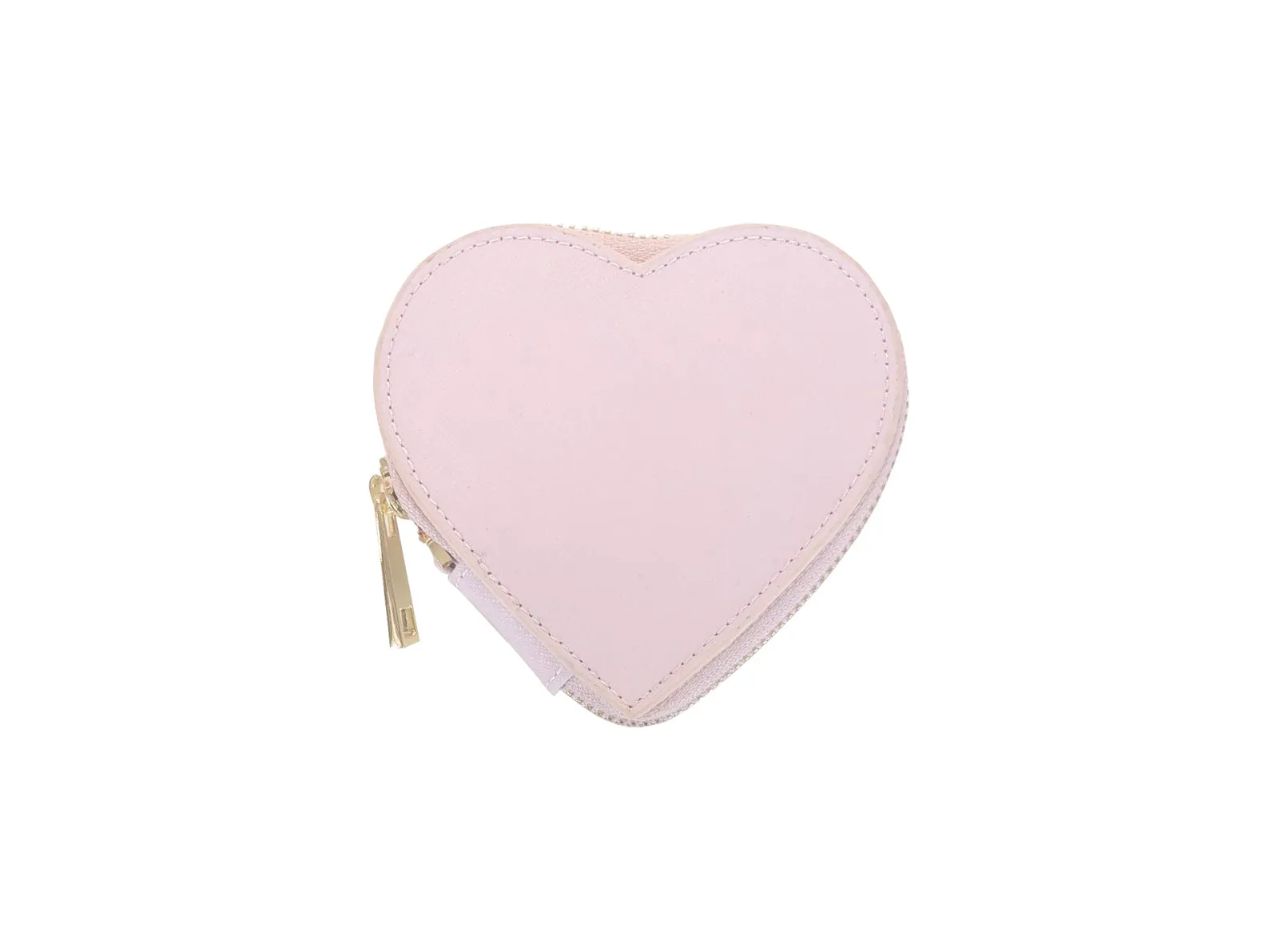 LIGHT PINK HEART COIN PURSE