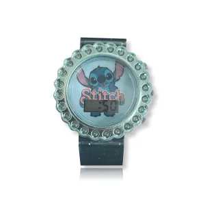 Lilo and Stitch Digital Watch for Girls Disney Stitch Kids Flashing LCD Watch Blue