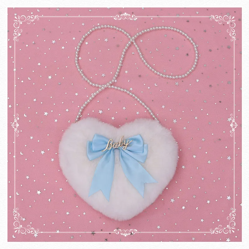 lolita pearl plush bag YC50054