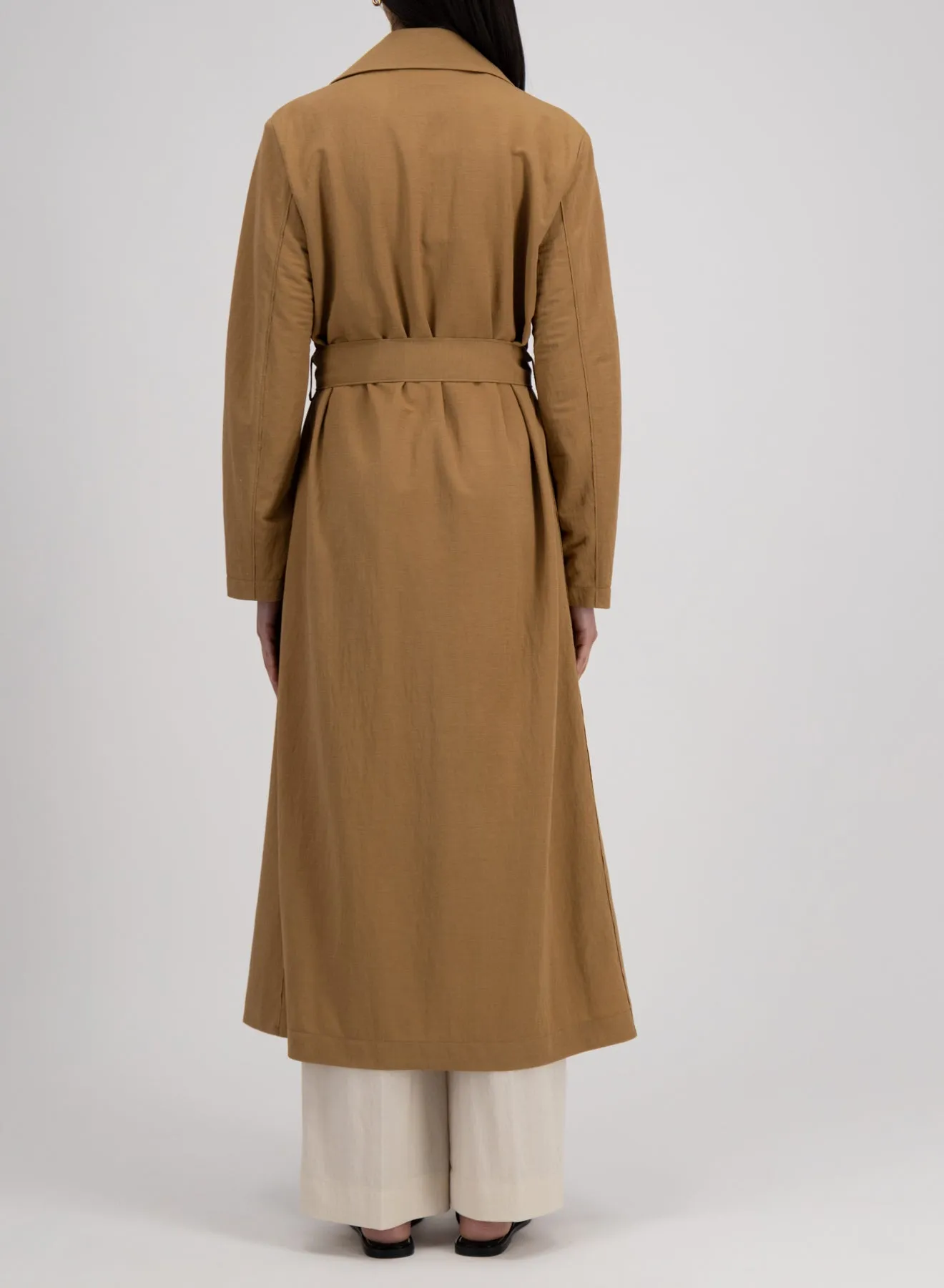 Long trench rayon
