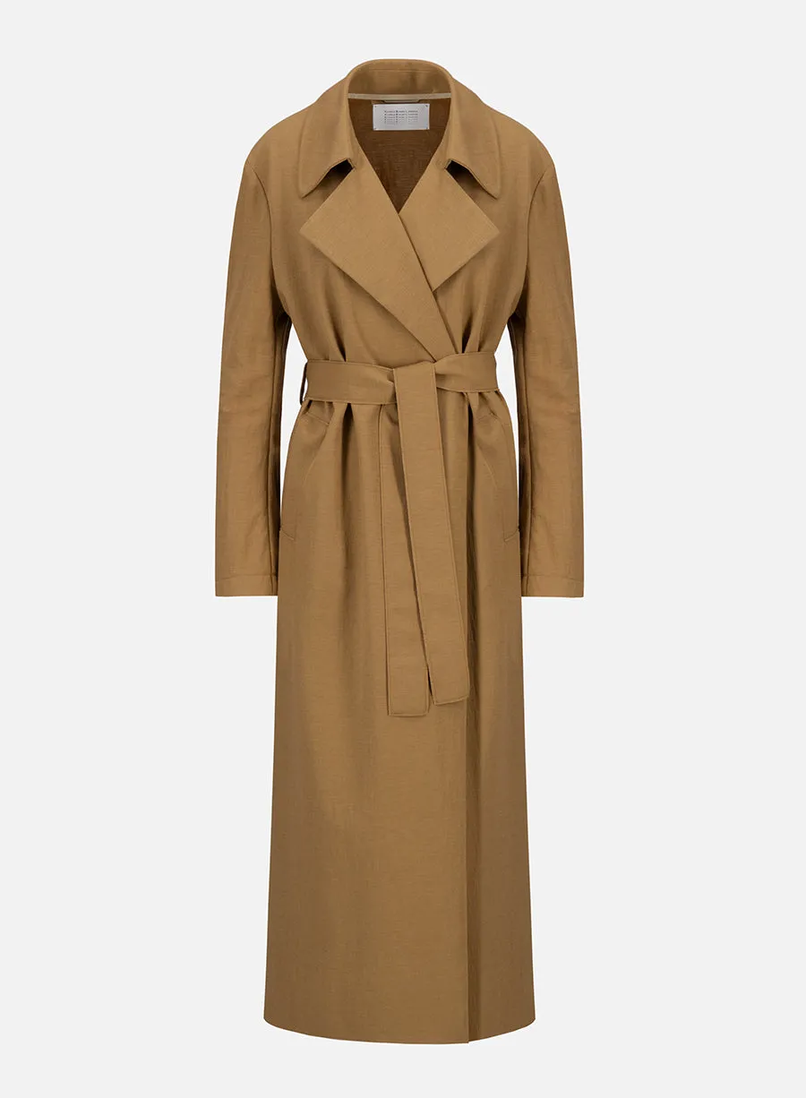 Long trench rayon