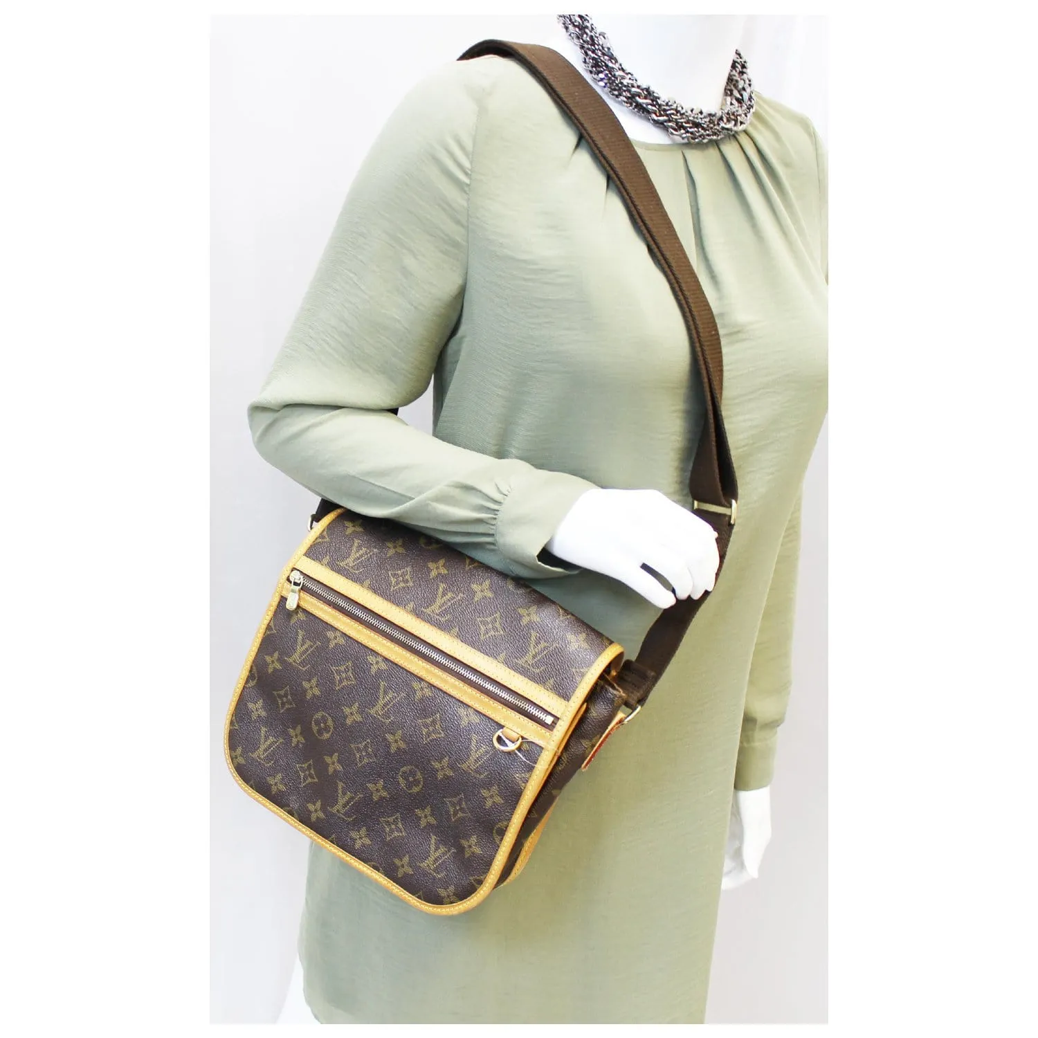LOUIS VUITTON Bosphore PM Monogram Canvas Crossbody Bag