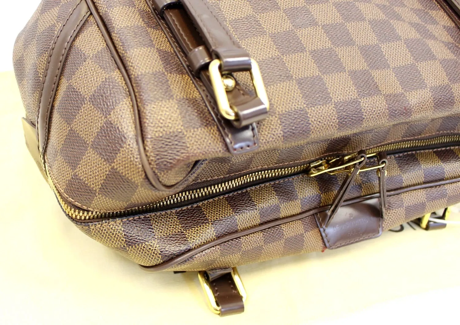 LOUIS VUITTON Damier Ebene Rivington PM Shoulder Bag - Sale ( Damage Please see the pictures )