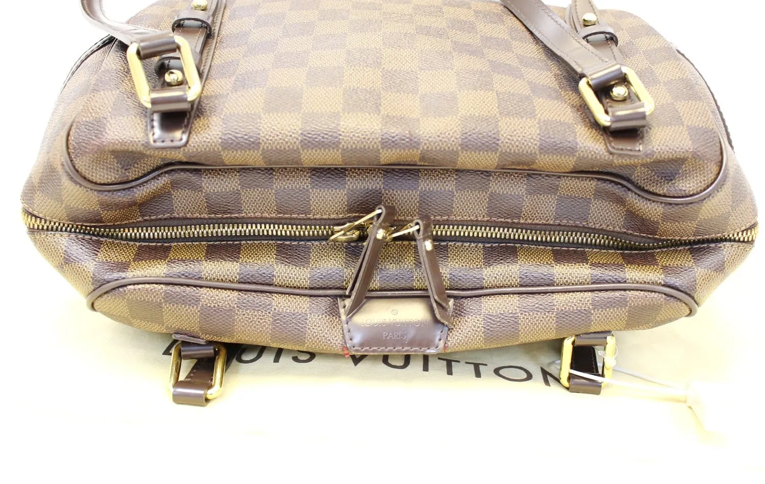 LOUIS VUITTON Damier Ebene Rivington PM Shoulder Bag - Sale ( Damage Please see the pictures )