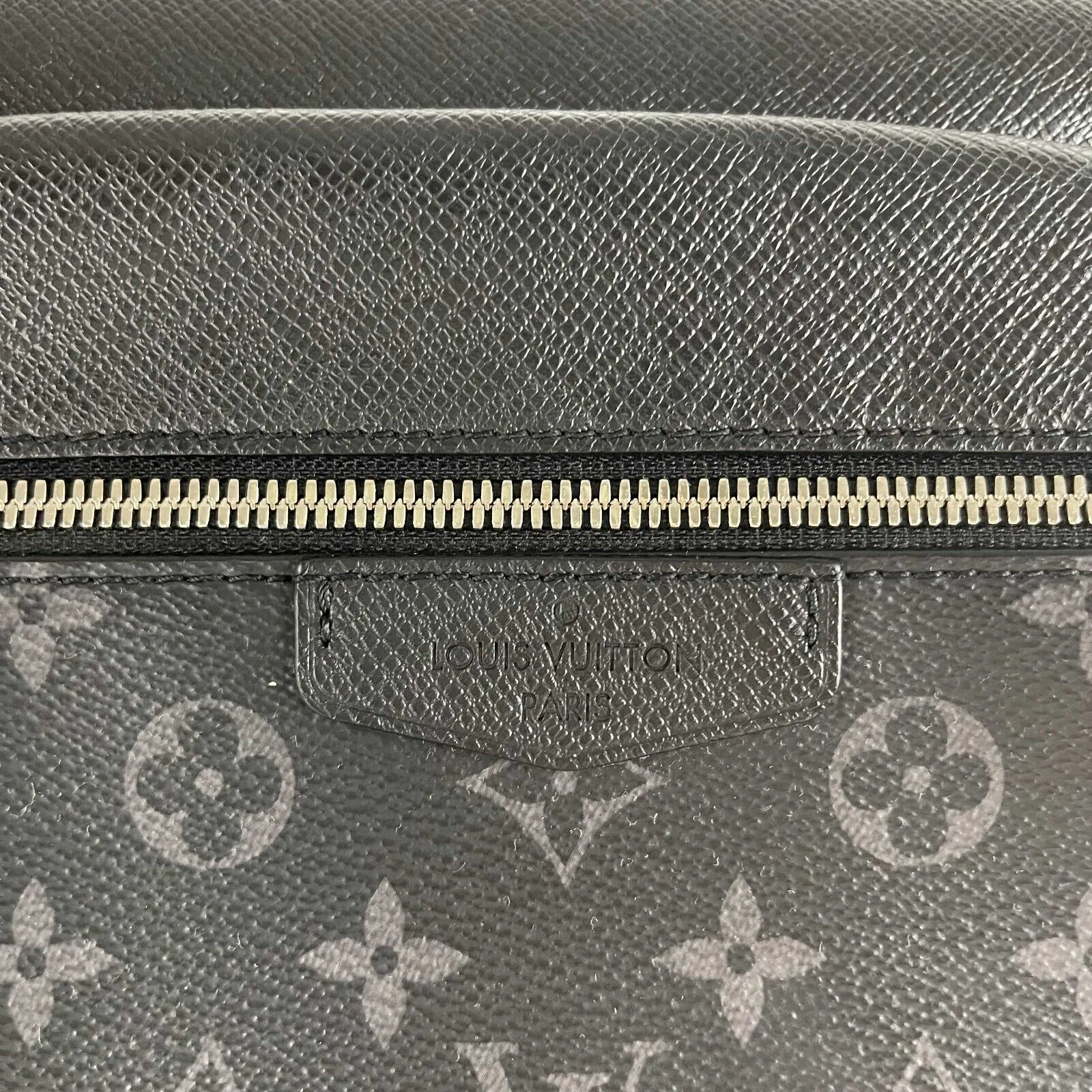 Louis Vuitton Monogram Taigarama Canvas Outdoor Messenger Bag Black 2020