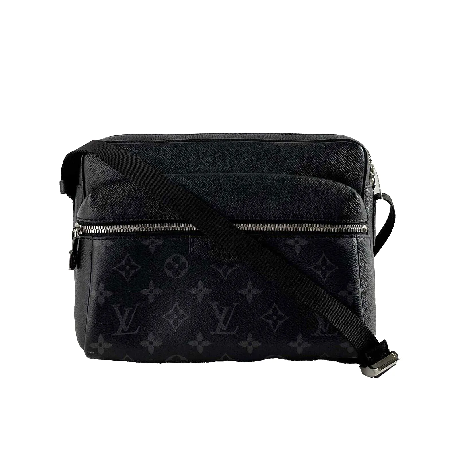 Louis Vuitton Monogram Taigarama Canvas Outdoor Messenger Bag Black 2020