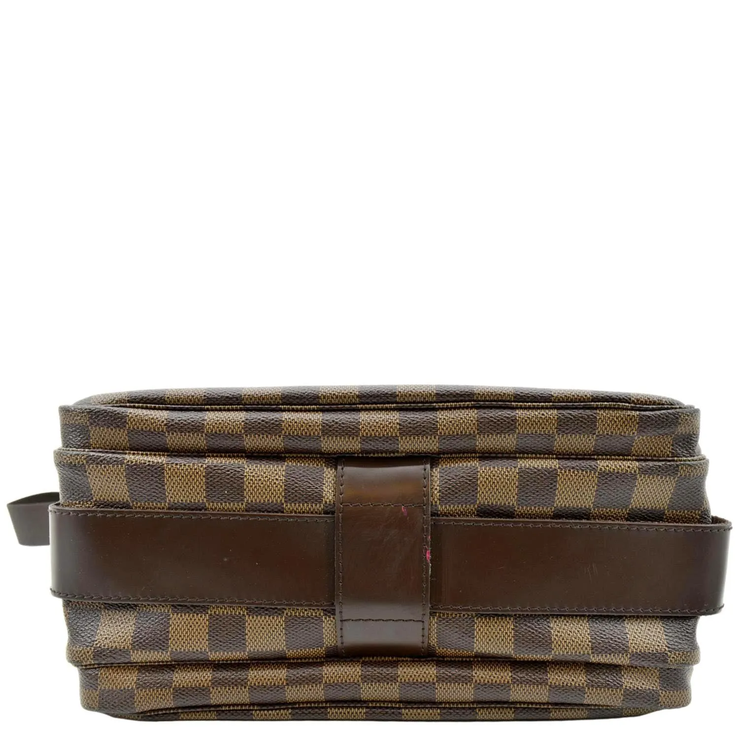 LOUIS VUITTON Naviglio Damier Ebene Messenger Bag Brown