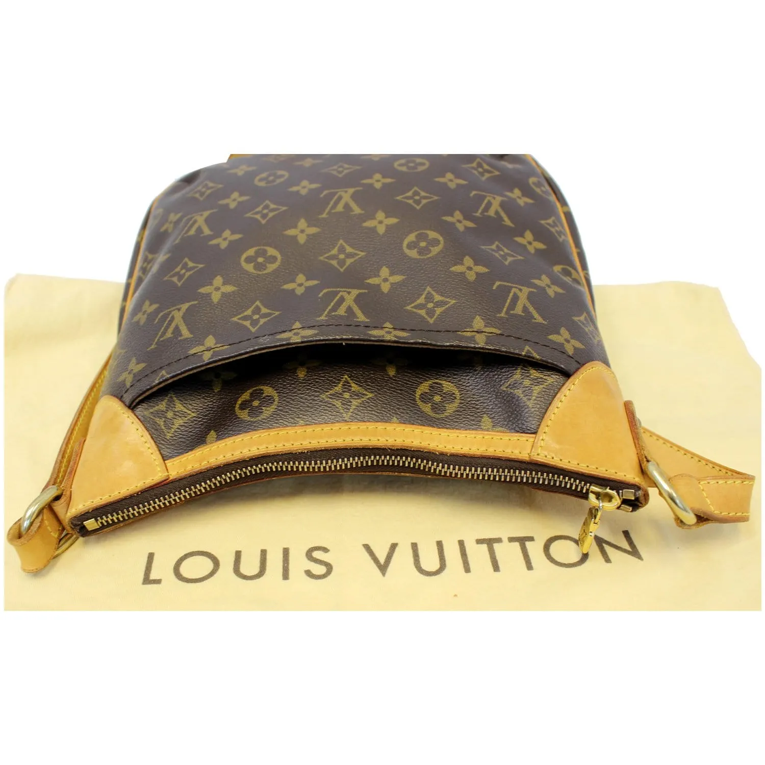 LOUIS VUITTON Odeon PM Monogram Canvas Shoulder Crossbody Bag Brown