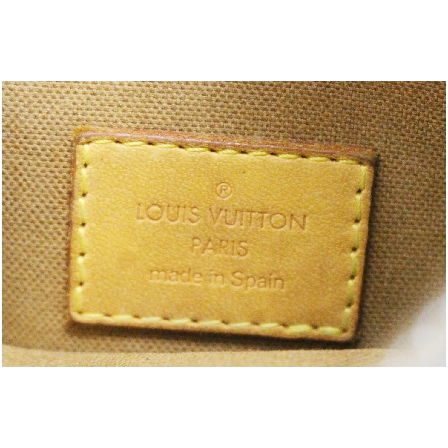 LOUIS VUITTON Odeon PM Monogram Canvas Shoulder Crossbody Bag Brown